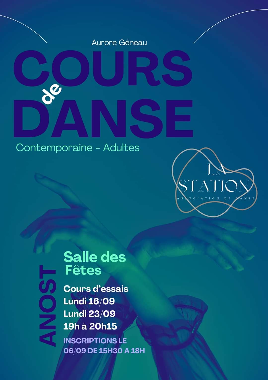 cours d essai danse contemporaine