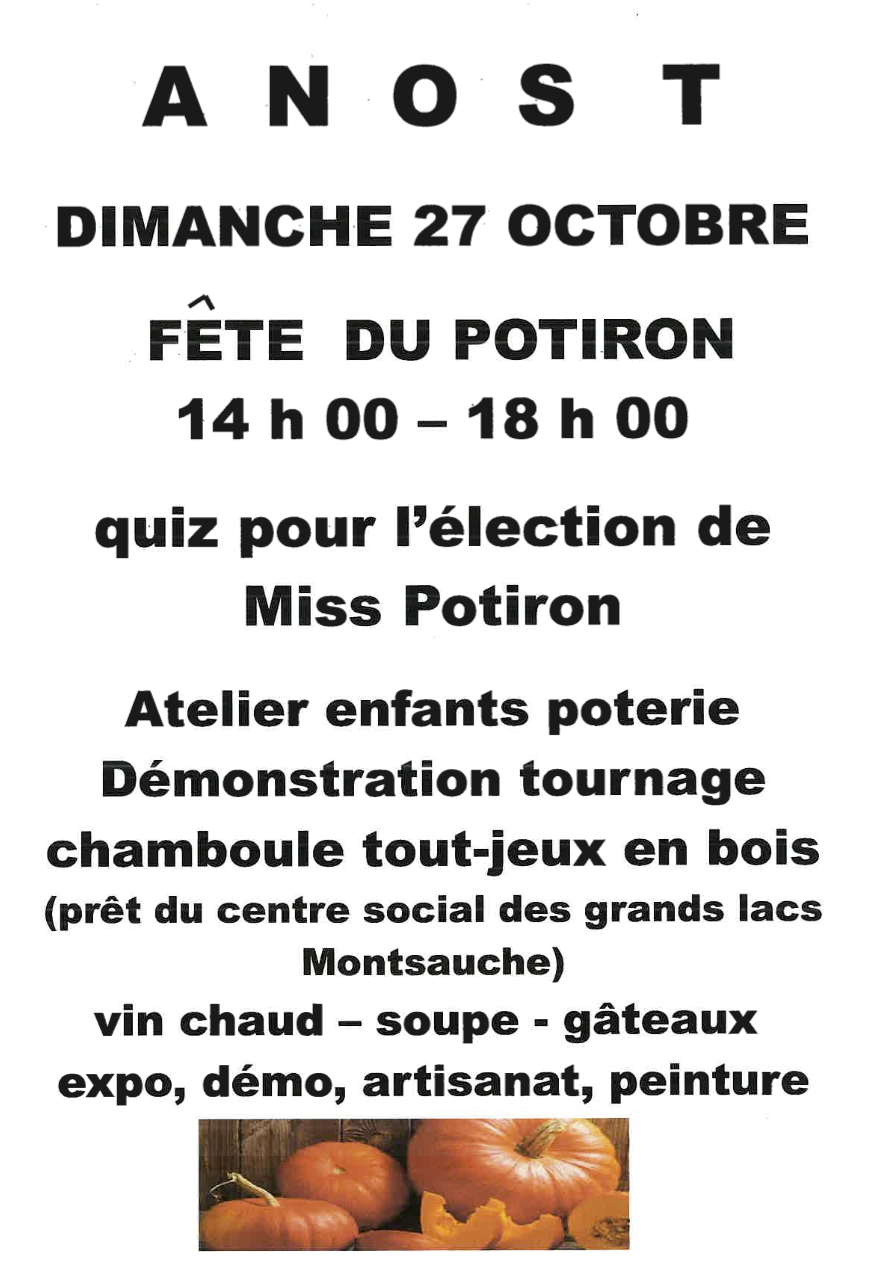 fête du potiron