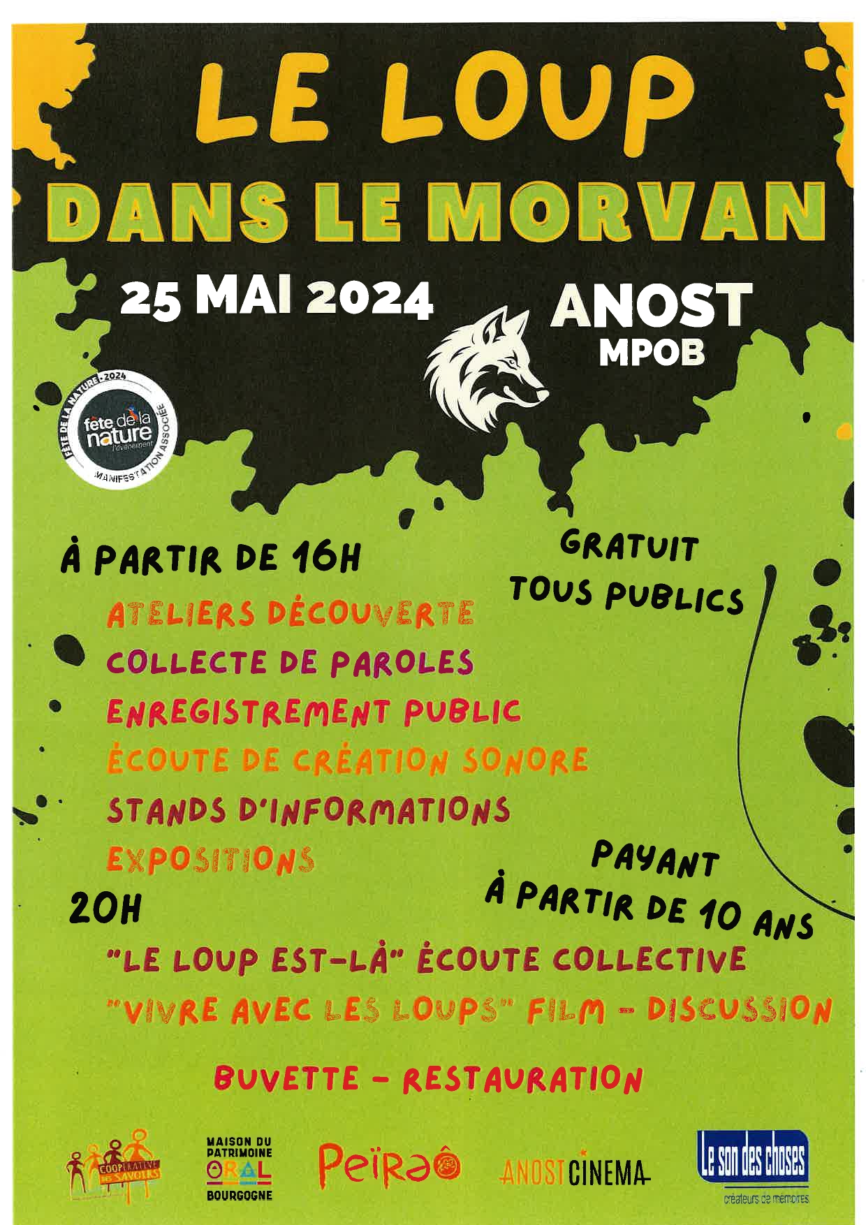 le loup dans le morvan